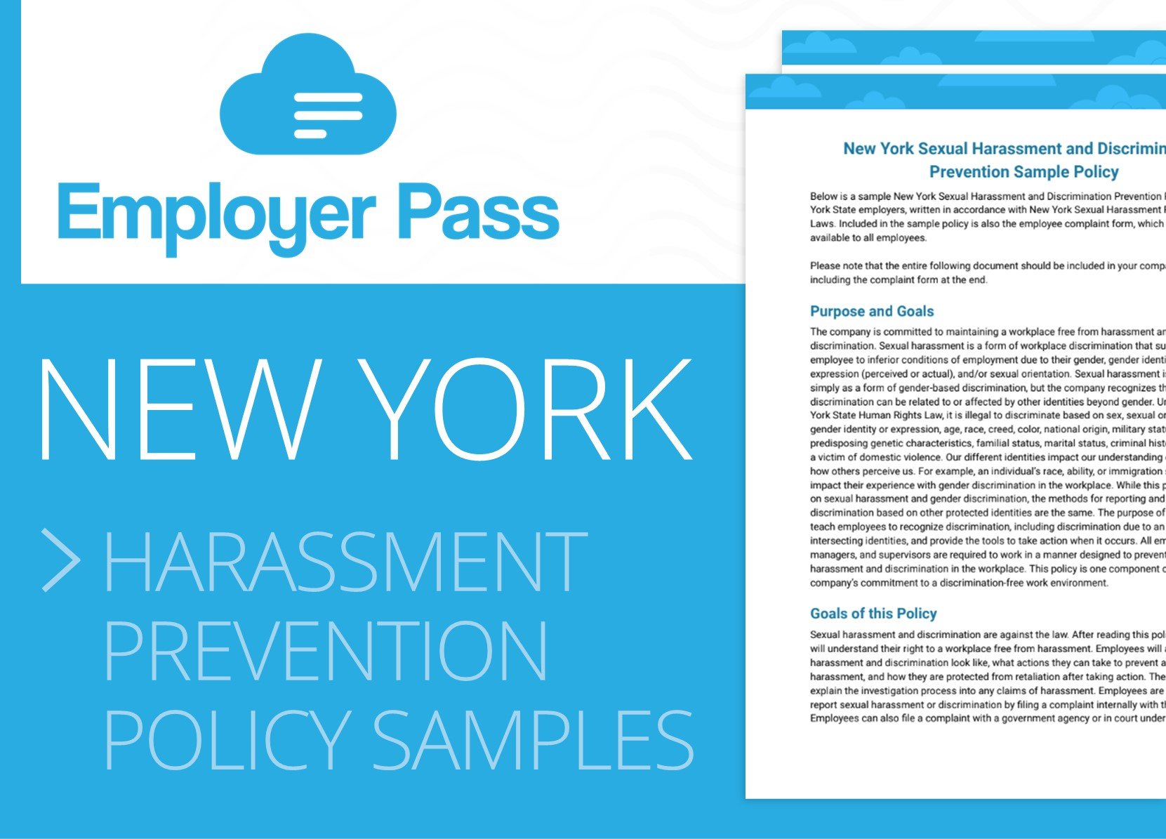 New York Sexual Harassment Sample Policy Employer Pass